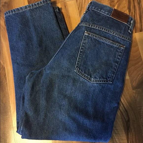 lined denim jeans